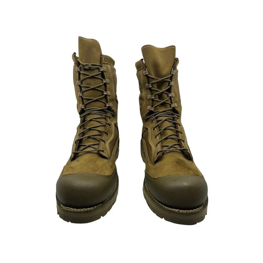 NEW Bates E29502 Mens USMC Hot Weather Desert Tan Rat Military SZ 15.5W SZ 15.5W